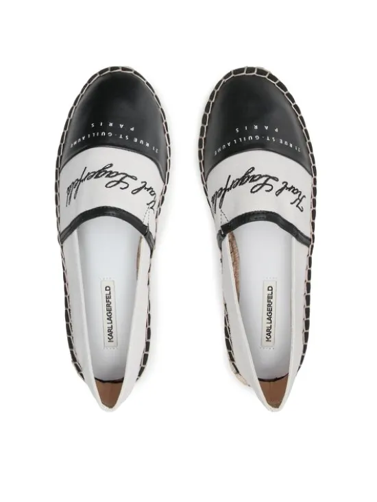 KARL LAGERFELD Espadryle KL80123 Écru
