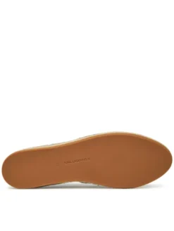 KARL LAGERFELD Espadryle KL80111 Niebieski