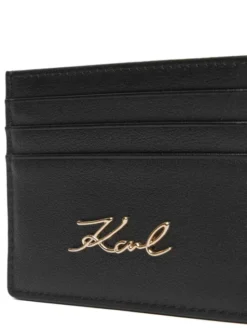 KARL LAGERFELD Etui na karty kredytowe B1W32034 Czarny