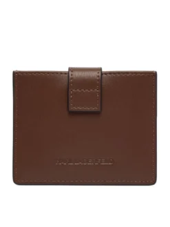 KARL LAGERFELD Etui na karty kredytowe B1W32025 Brązowy