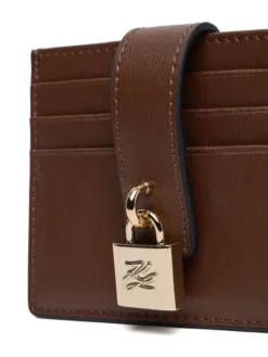 KARL LAGERFELD Etui na karty kredytowe B1W32025 Brązowy