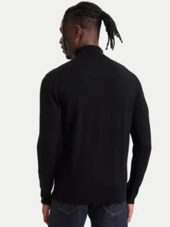 KARL LAGERFELD Golf 655058 564399 Czarny Regular Fit