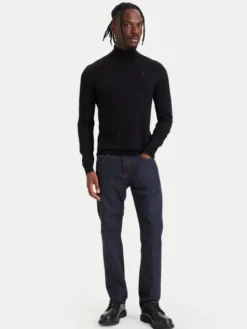 KARL LAGERFELD Golf 655058 564399 Czarny Regular Fit