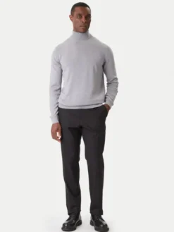 KARL LAGERFELD Golf 655058 554399 Szary Regular Fit