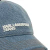 Karl Lagerfeld Jeans Czapka z daszkiem B2W33002 Niebieski jasny