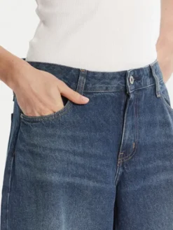 Karl Lagerfeld Jeans Jeansy A3W10079 Niebieski Wide Leg