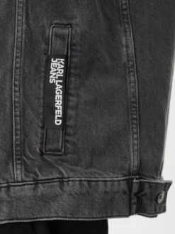Karl Lagerfeld Jeans Kamizelka A2M14017 Szary Regular Fit