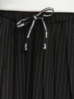Karl Lagerfeld Jeans Spódnica mini B3W12016 Czarny Regular Fit