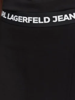 Karl Lagerfeld Jeans Spódnica mini B3W12004 Czarny Regular Fit