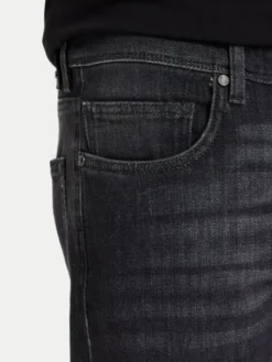 KARL LAGERFELD Jeansy 265512 564889 Czarny Tapered Fit