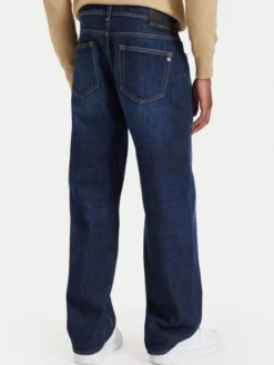 KARL LAGERFELD Jeansy 265509 564865 Granatowy Relaxed Fit