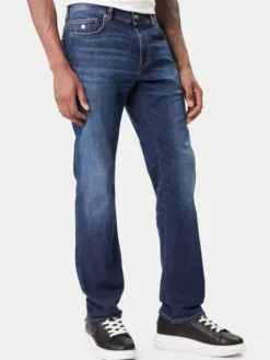 KARL LAGERFELD Jeansy 265501 500843 Granatowy Slim Fit