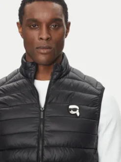 KARL LAGERFELD Kamizelka 505711 500590 Czarny Regular Fit