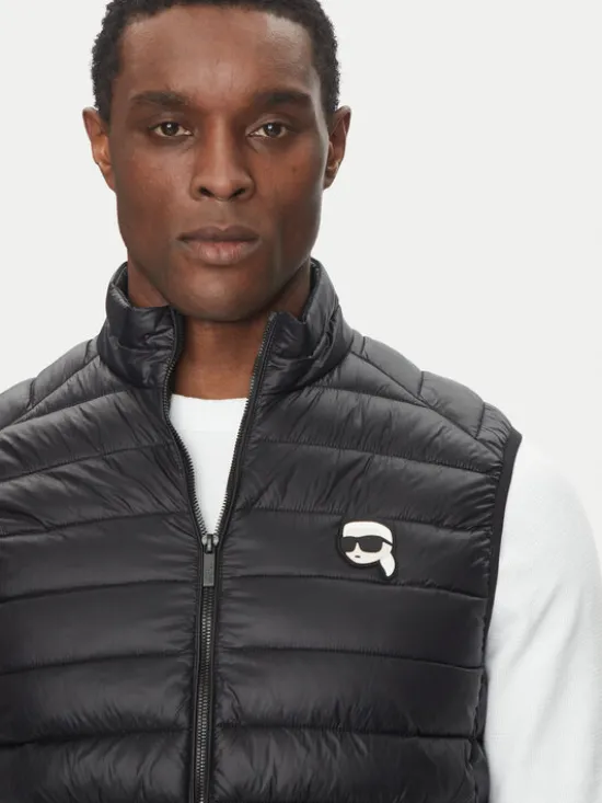 KARL LAGERFELD Kamizelka 505711 500590 Czarny Regular Fit