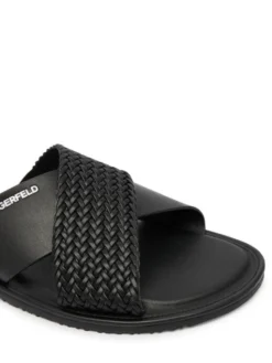 KARL LAGERFELD Klapki Kastor IV KL70214C Czarny