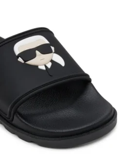KARL LAGERFELD Klapki Kondo Tred KL70905 Czarny