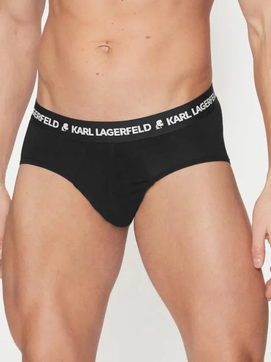 KARL LAGERFELD Komplet slipów A1M47152 Czarny