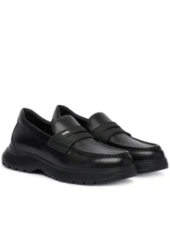 KARL LAGERFELD Loafersy Magnus KL10610 Czarny