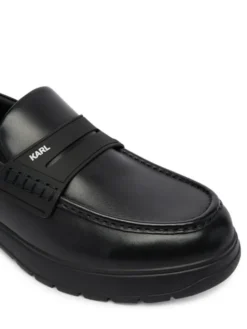 KARL LAGERFELD Loafersy Magnus KL10610 Czarny