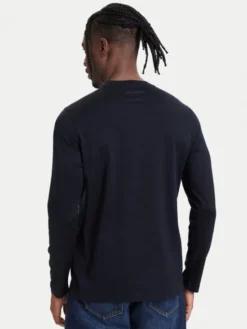 KARL LAGERFELD Longsleeve 755002 564200 Granatowy Regular Fit