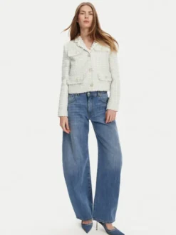 KARL LAGERFELD Marynarka A2W14024 Błękitny Regular Fit