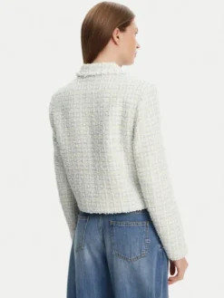 KARL LAGERFELD Marynarka A2W14024 Błękitny Regular Fit