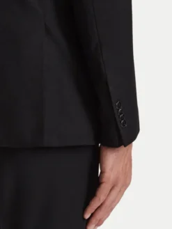 KARL LAGERFELD Marynarka 155245 564010 Czarny Slim Fit