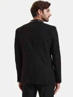 KARL LAGERFELD Marynarka 155245 564010 Czarny Slim Fit