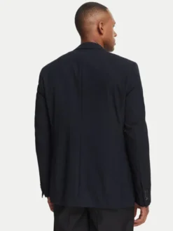 KARL LAGERFELD Marynarka 155280-562034 Granatowy Slim Fit