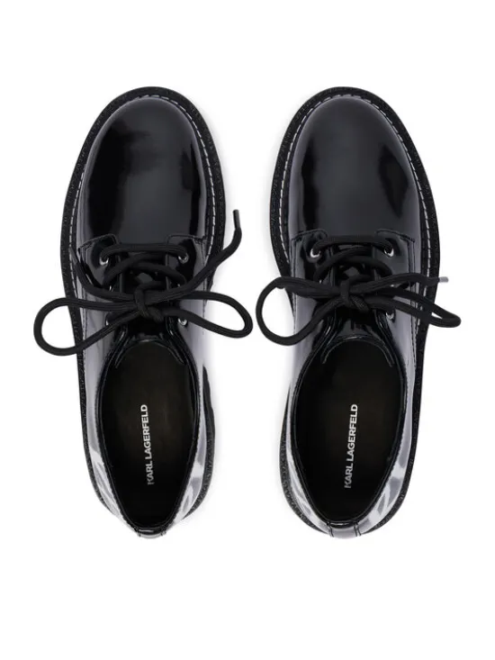KARL LAGERFELD Półbuty KL43426 Czarny