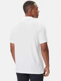 KARL LAGERFELD Polo 745710 500224 Biały Regular Fit