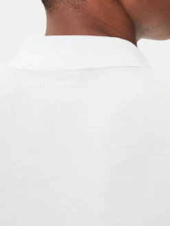 KARL LAGERFELD Polo 745710 500224 Biały Regular Fit