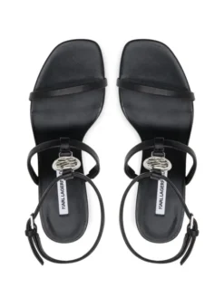 KARL LAGERFELD Sandały Belvia KL32914 Czarny