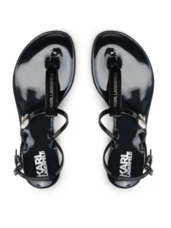 KARL LAGERFELD Sandały KL80002N Czarny