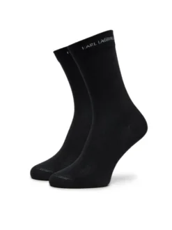 KARL LAGERFELD Skarpety długie 246W6002 Czarny