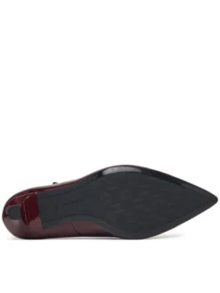 KARL LAGERFELD Szpilki Sienna KL32708R Bordowy