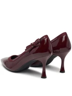KARL LAGERFELD Szpilki Sienna KL32708R Bordowy