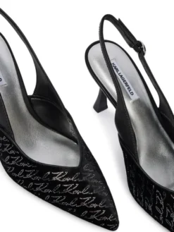 KARL LAGERFELD Szpilki Sienna KL32706A Czarny