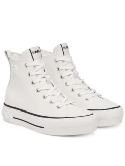 KARL LAGERFELD Trampki Kampus Max KL60456 Biały