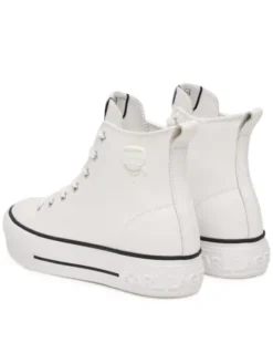 KARL LAGERFELD Trampki Kampus Max KL60456 Biały