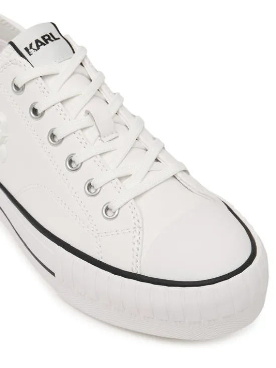KARL LAGERFELD Trampki Kampus Max KL60426 Biały