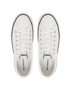 KARL LAGERFELD Trampki Kampus Max KL60426 Biały