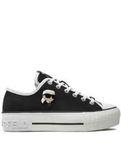 KARL LAGERFELD Trampki KL60424 Czarny