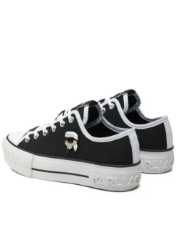 KARL LAGERFELD Trampki KL60424 Czarny