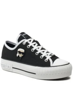 KARL LAGERFELD Trampki KL60424 Czarny
