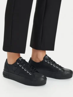 KARL LAGERFELD Trampki KL60426 Czarny