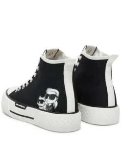 KARL LAGERFELD Trampki KL60654T Czarny