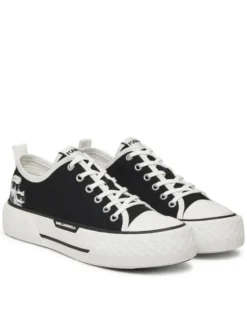 KARL LAGERFELD Trampki KL60614T Czarny