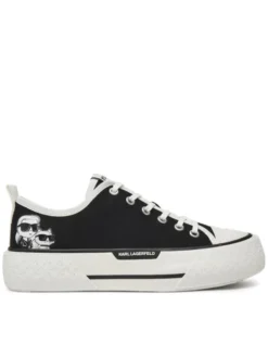 KARL LAGERFELD Trampki KL60614T Czarny