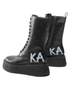 KARL LAGERFELD Trzewiki KL42475 Czarny